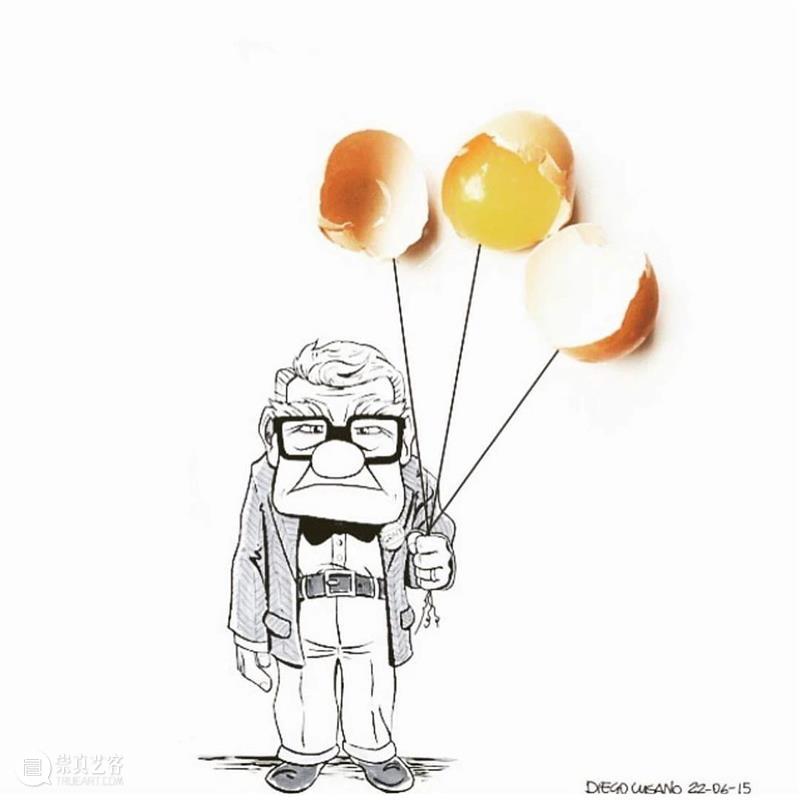都是些生活中常见的东西，加上几笔之后居然这么有趣，太生动了 ~ 生活 东西 之后 END 崇真艺客