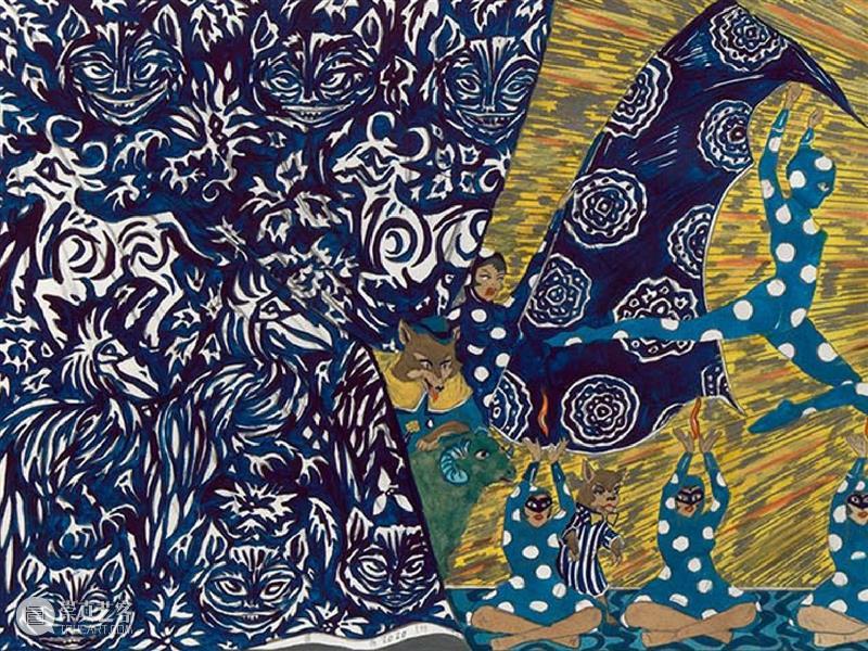 卓纳纽约｜马塞尔·扎马（Marcel Dzama）个展《热爱太阳的人》 马塞尔 Dzama 扎马 卓纳 个展 纽约 热爱太阳的人 太阳 日期 时间 崇真艺客