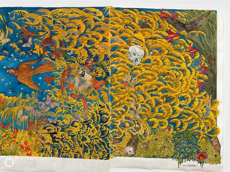 卓纳纽约｜马塞尔·扎马（Marcel Dzama）个展《热爱太阳的人》 马塞尔 Dzama 扎马 卓纳 个展 纽约 热爱太阳的人 太阳 日期 时间 崇真艺客
