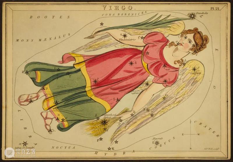 震旦博物馆馆藏 | 十二星座 之 处女座 震旦博物馆 馆藏 星座 处女座 图片 文物 处女 Virgo 中文名 日期 崇真艺客