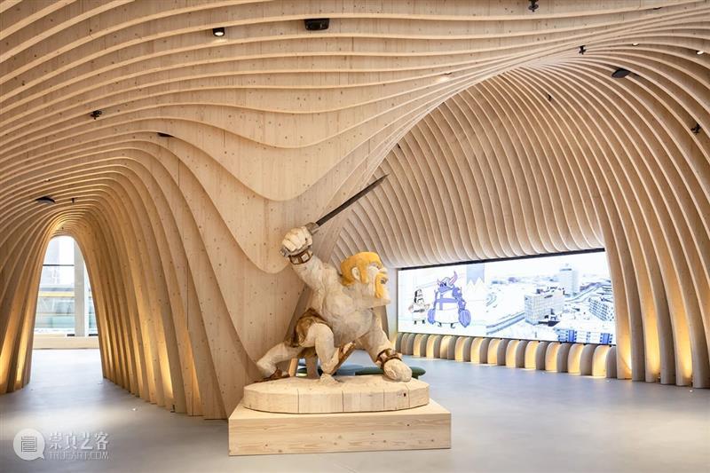 建筑丨芬兰Wood city,「Supercell」的木结构总部大楼 Supercell 芬兰 总部 大楼 city 木结构 建筑 上方 中国 舞台 崇真艺客