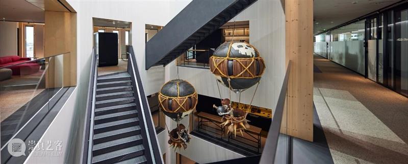 建筑丨芬兰Wood city，「Supercell」的木结构总部大楼 Supercell 芬兰 总部 大楼 city 木结构 建筑 上方 中国 舞台 崇真艺客