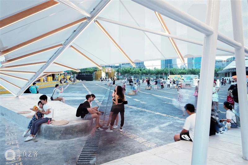 纸鸢亭，上海滨江迎风起飞的‘风筝’ / 同济大学建筑与城市规划学院 纸鸢亭 上海 滨江 同济大学建筑与城市规划学院 风筝 徐汇滨江 西岸 穹顶 艺术 中心 崇真艺客