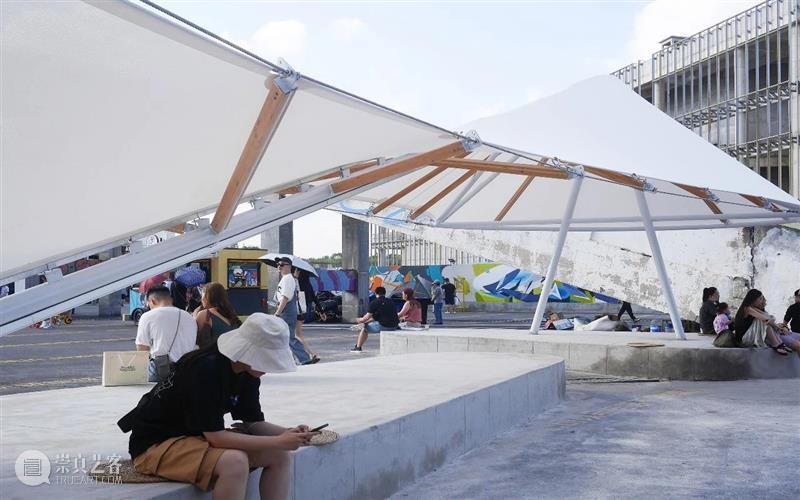 纸鸢亭，上海滨江迎风起飞的‘风筝’ / 同济大学建筑与城市规划学院 纸鸢亭 上海 滨江 同济大学建筑与城市规划学院 风筝 徐汇滨江 西岸 穹顶 艺术 中心 崇真艺客