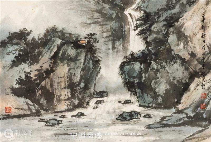 嘉德四季59期丨渡海三家 嘉德 拍卖会 时间 地点 北京国际饭店会议中心 紫金 香港 中国 现代 画坛 崇真艺客