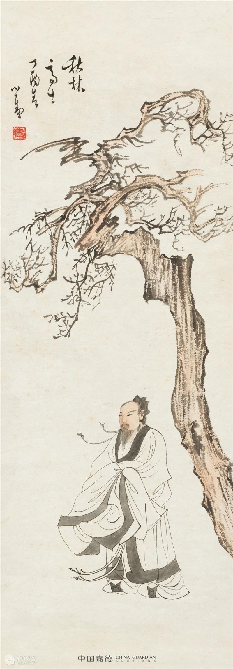 嘉德四季59期丨渡海三家 嘉德 拍卖会 时间 地点 北京国际饭店会议中心 紫金 香港 中国 现代 画坛 崇真艺客