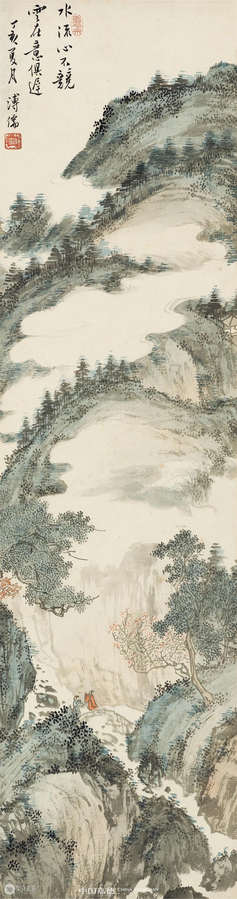 嘉德四季59期丨渡海三家 嘉德 拍卖会 时间 地点 北京国际饭店会议中心 紫金 香港 中国 现代 画坛 崇真艺客