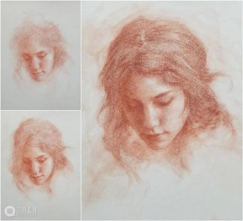 赞赞赞！这才叫绘画！感觉都画出灵魂了 ！—— Romel de la Torre 灵魂 Torre END 崇真艺客