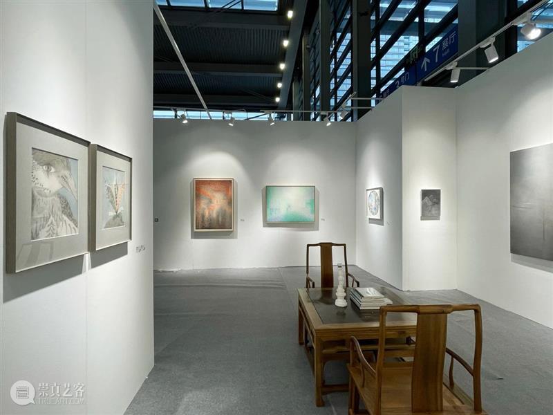 東京画廊+BTAP 展览现场丨艺术深圳2021 现场 東京画廊+BTAP 艺术 深圳 画廊 展位 VIP Day 公众 002021年 崇真艺客