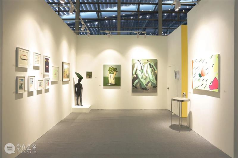 【艺博会】拾萬空间参加 “2021 艺术深圳博览会” 展览现场 | Booth：B10 艺术 深圳 Booth 现场 空间 艺博会 博览会 ArtShenzhen 贵宾 Thu 崇真艺客