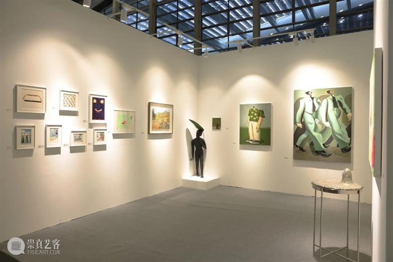【艺博会】拾萬空间参加 “2021 艺术深圳博览会” 展览现场 | Booth：B10 艺术 深圳 Booth 现场 空间 艺博会 博览会 ArtShenzhen 贵宾 Thu 崇真艺客