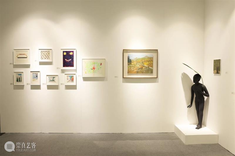【艺博会】拾萬空间参加 “2021 艺术深圳博览会” 展览现场 | Booth：B10 艺术 深圳 Booth 现场 空间 艺博会 博览会 ArtShenzhen 贵宾 Thu 崇真艺客