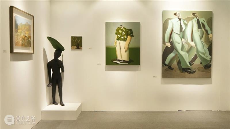 【艺博会】拾萬空间参加 “2021 艺术深圳博览会” 展览现场 | Booth：B10 艺术 深圳 Booth 现场 空间 艺博会 博览会 ArtShenzhen 贵宾 Thu 崇真艺客