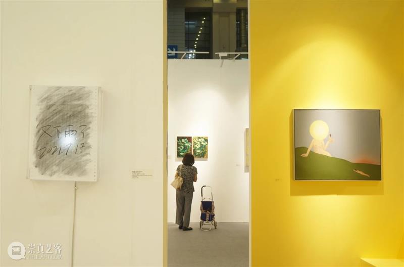 【艺博会】拾萬空间参加 “2021 艺术深圳博览会” 展览现场 | Booth：B10 艺术 深圳 Booth 现场 空间 艺博会 博览会 ArtShenzhen 贵宾 Thu 崇真艺客