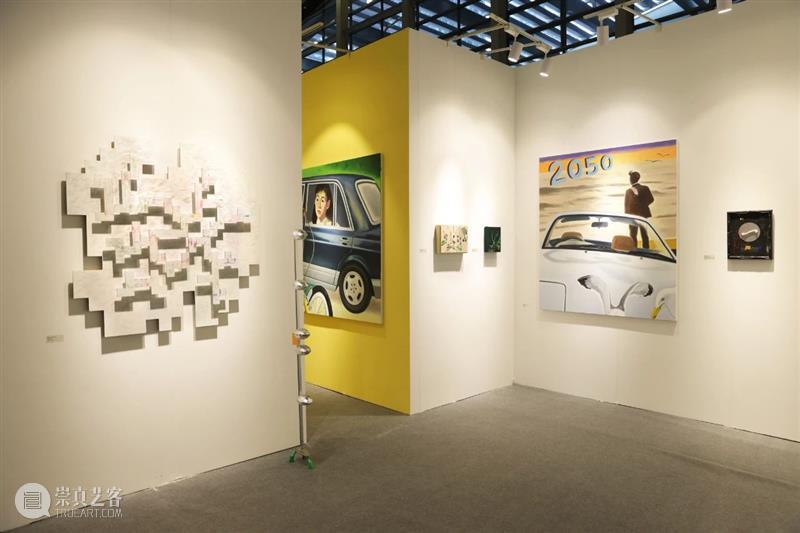 【艺博会】拾萬空间参加 “2021 艺术深圳博览会” 展览现场 | Booth：B10 艺术 深圳 Booth 现场 空间 艺博会 博览会 ArtShenzhen 贵宾 Thu 崇真艺客