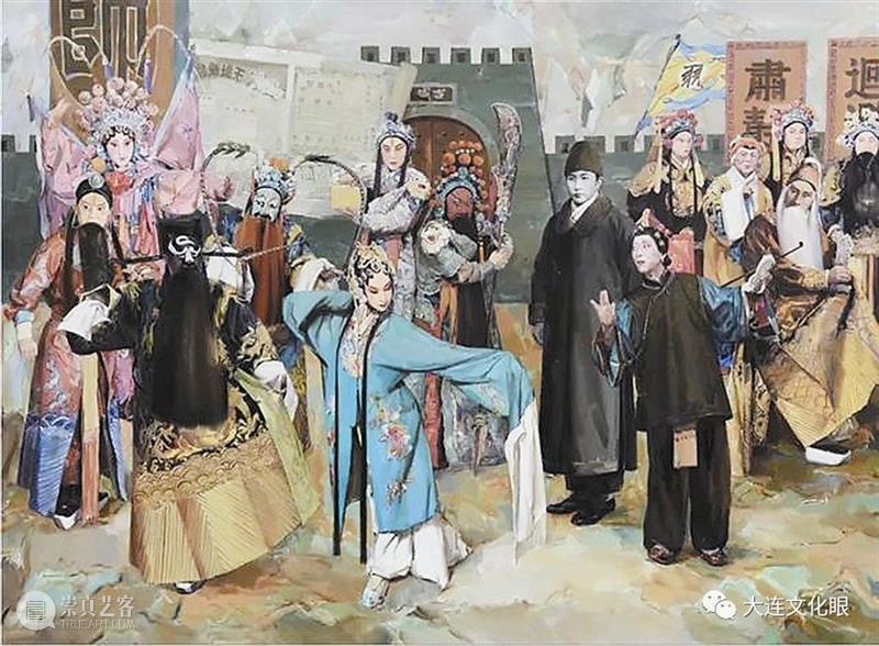 【光辉历程 百年圆梦】林则军：用艺术家的理解还原历史 历程 圆梦 历史 艺术家 林则军 编者按 大连市 中国共产党 题材 美术 崇真艺客