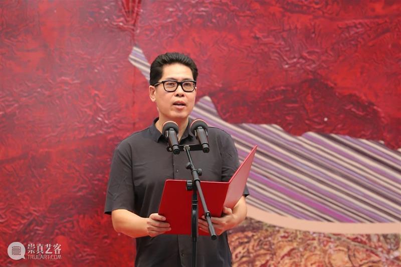 大美漆艺，第三届中国（宁波北仑）青年漆画大展开幕，220件作品亮相 中国 宁波 北仑 青年 漆画 大展 漆艺 作品 宁波美术馆 帷幕 崇真艺客