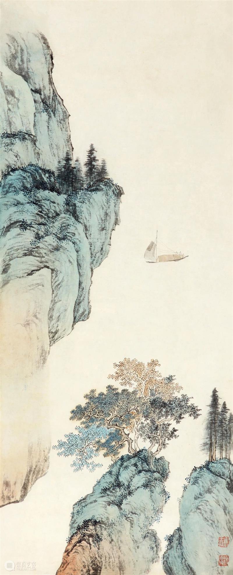 渡海薪传 — 溥儒与女弟高畹云的画缘丨圣佳四季26期拍卖会 拍卖会 溥儒 高畹云 女弟 丨圣佳 圣佳 中国 书画 专场 时间 崇真艺客