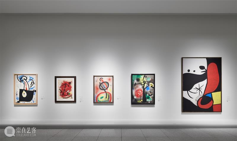 MAP展览| 胡安·米罗：诗意的可能 胡安·米罗 诗意 可能 MAP 女人 小鸟 星星 展期 展厅 美术馆 崇真艺客