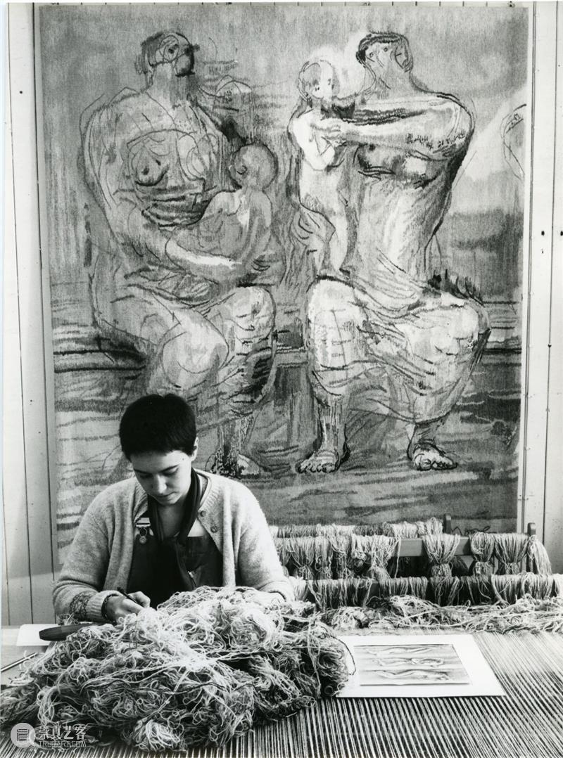 展览预告：亨利·摩尔「挂毯」 亨利·摩尔 挂毯 豪瑟 沃斯 Moore 作品 个展 家族 亚洲 时间 崇真艺客