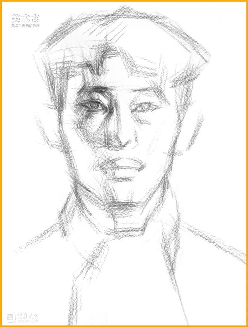 学习【素描头像】,还是得掌握明确的作画步骤和思路 ~ 素描 头像 步骤 思路 同学们 静物 时候 小志 文中 作品 崇真艺客
