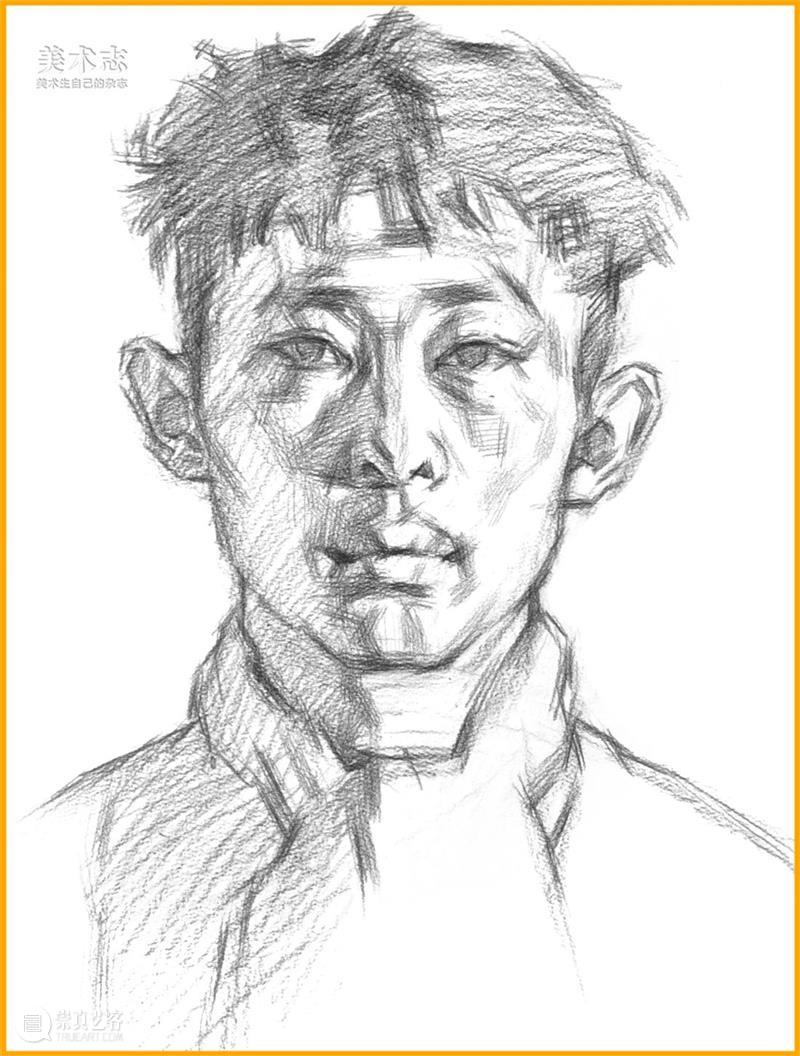 学习【素描头像】,还是得掌握明确的作画步骤和思路 ~ 素描 头像 步骤 思路 同学们 静物 时候 小志 文中 作品 崇真艺客