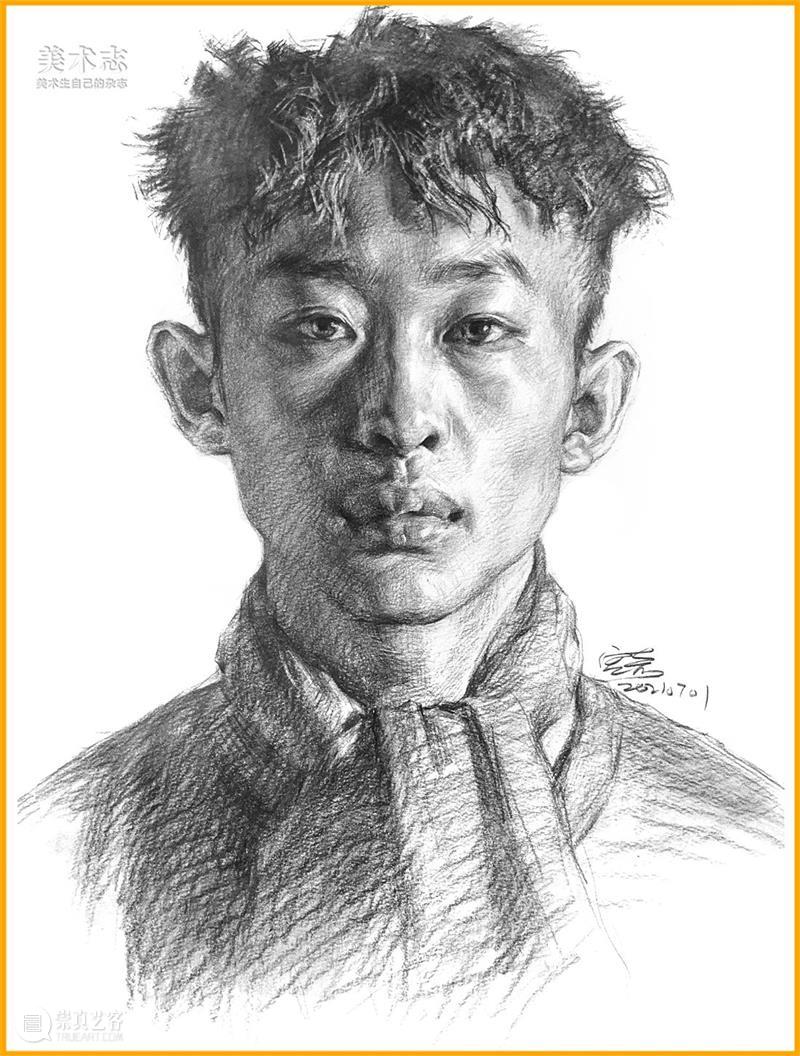 学习【素描头像】,还是得掌握明确的作画步骤和思路 ~ 素描 头像 步骤 思路 同学们 静物 时候 小志 文中 作品 崇真艺客