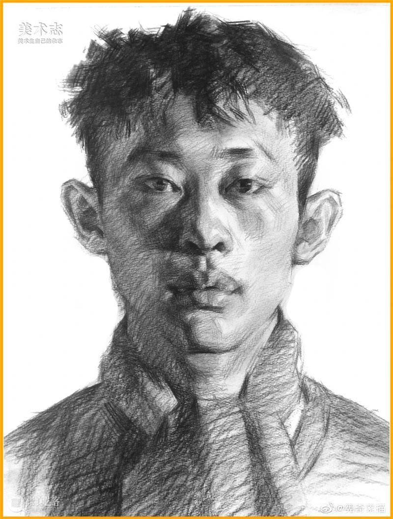 学习【素描头像】,还是得掌握明确的作画步骤和思路 ~ 素描 头像 步骤 思路 同学们 静物 时候 小志 文中 作品 崇真艺客
