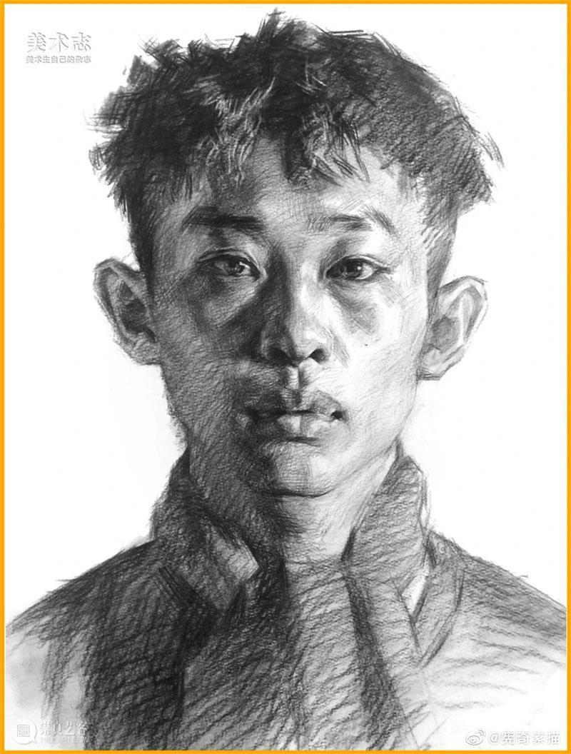 学习【素描头像】，还是得掌握明确的作画步骤和思路 ~ 素描 头像 步骤 思路 同学们 静物 时候 小志 文中 作品 崇真艺客