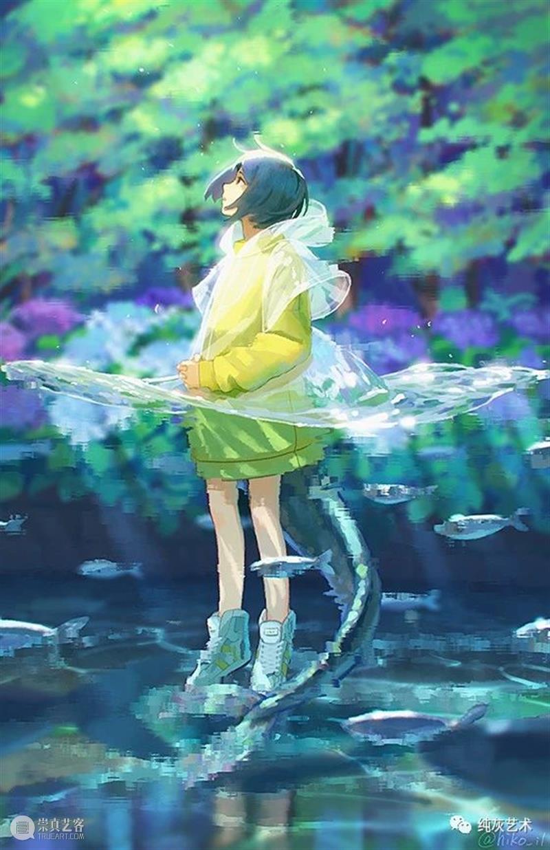 梦幻又温暖的插画 插画 日本 画师 hiko 笔下 青春 作品 往期 好文 生活 崇真艺客
