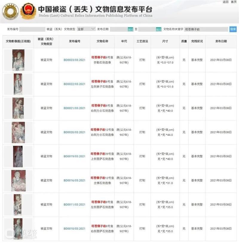 四川旺苍佛子岩佛像被盗，2021年8月警方悬赏征集线索 佛像 佛子岩 旺苍 线索 四川 警方 视频 新京报 娃子胆子 佛祖 崇真艺客
