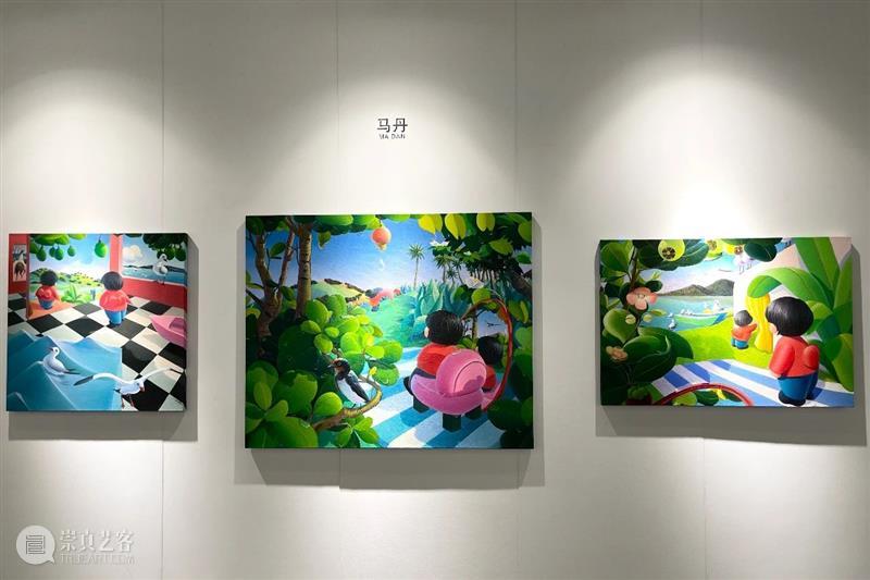 艾米李画廊·艺术深圳 | 展览现场   展位C18 艾米 李画廊 展位 现场 艺术 深圳 Day 公众 002021年 地点 崇真艺客