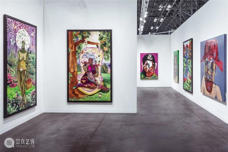 展览现场 | 阿尔敏·莱希 @ 2021年纽约军械库艺术博览会 | 展位 119 阿尔敏 莱希 纽约 军械库 艺术 博览会 展位 现场 画廊 吉尼西丝 崇真艺客