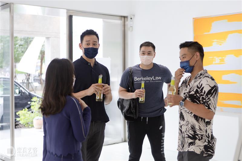 BlueriderSky 开幕曰現場 台北·敦仁 意识惊奇​ 台北 敦仁 意识 Peter 彼得 克劳斯 科夫 亚洲 藏家 宾客 崇真艺客