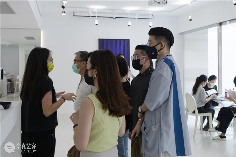 BlueriderSky 开幕曰現場 台北·敦仁 意识惊奇​ 台北 敦仁 意识 Peter 彼得 克劳斯 科夫 亚洲 藏家 宾客 崇真艺客