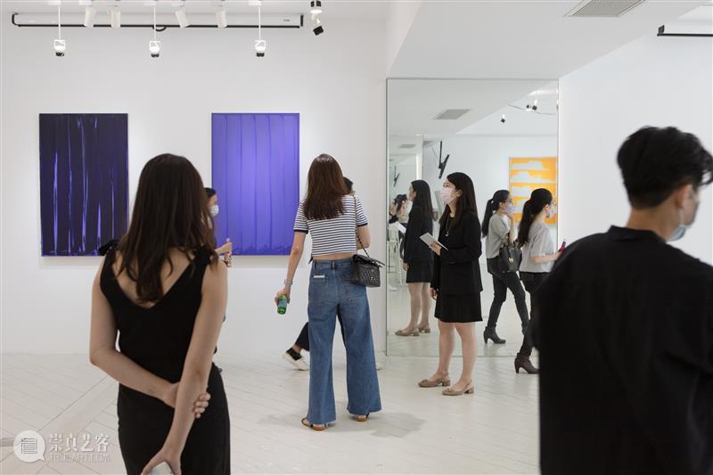 BlueriderSky 开幕曰現場 台北·敦仁 意识惊奇​ 台北 敦仁 意识 Peter 彼得 克劳斯 科夫 亚洲 藏家 宾客 崇真艺客