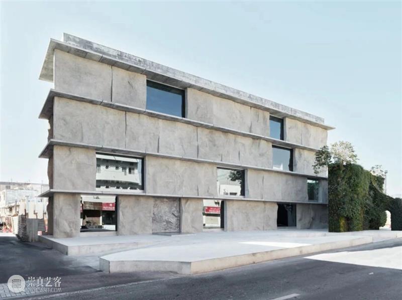 现场沙子筑模，n+1种方式造混凝土建筑 / Studio Anne Holtrop Holtrop 混凝土 建筑 方式 现场 沙子 Anne 大楼 结构 体块 崇真艺客