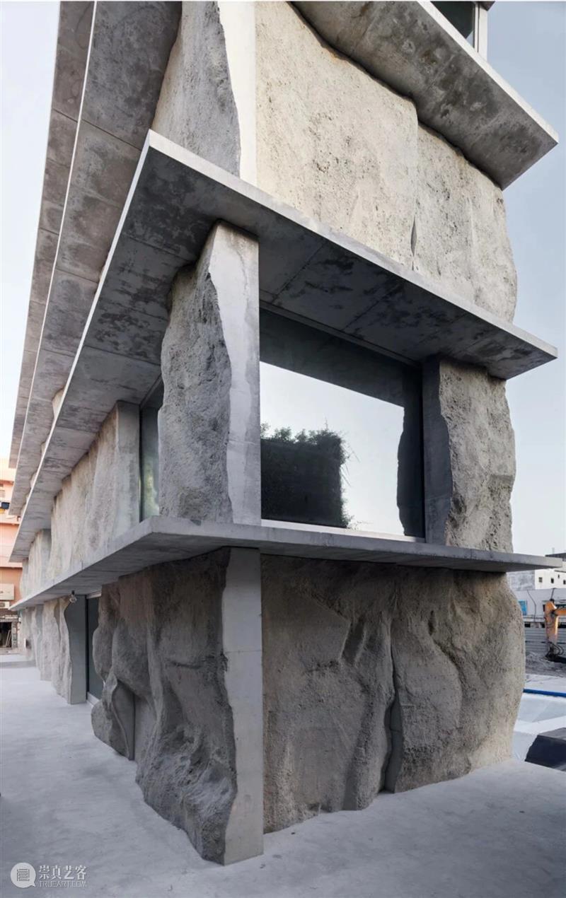 现场沙子筑模，n+1种方式造混凝土建筑 / Studio Anne Holtrop Holtrop 混凝土 建筑 方式 现场 沙子 Anne 大楼 结构 体块 崇真艺客