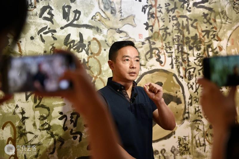 现场 | 走进艺术家的世界，一探作品背后的 “艺术笔记” 艺术 笔记 作品 现场 背后 艺术家 世界 聂干因 朱振庚 钟孺乾 崇真艺客