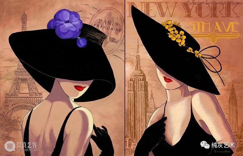礼帽，风情万种的魅力 礼帽 风情 魅力 Flirty Hat 系列 画作 灵感 母亲 照片 崇真艺客