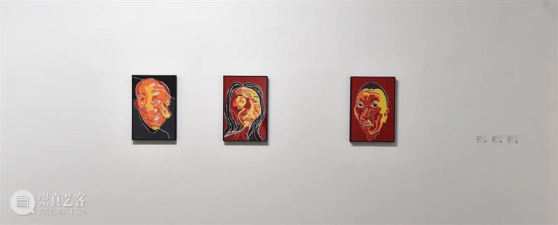 现场| 方力钧与郭伟的版画肖像 崇真艺客