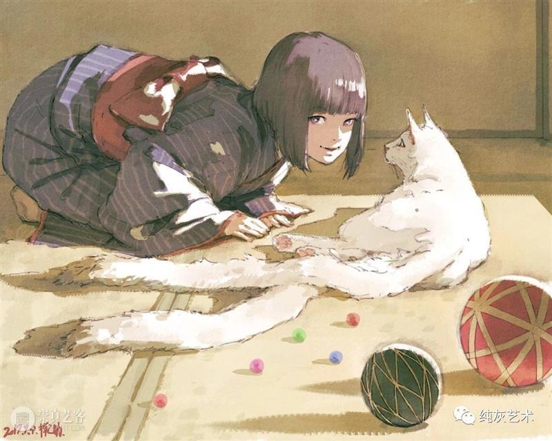有复古氛围的人物场景插画 人物 插画 场景 氛围 日本 漫画 设计师 插画师 氛围感 艺术 崇真艺客