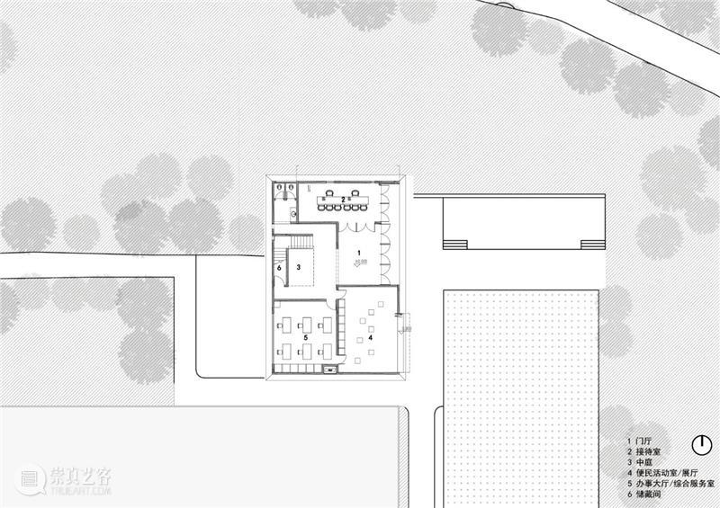 河源回龙村党群服务中心 / 深圳大学建筑设计研究院·元本体工作室 回龙村 党群 中心 元本体 河源 深圳大学建筑设计研究院 工作室 内外 活动 平台 崇真艺客