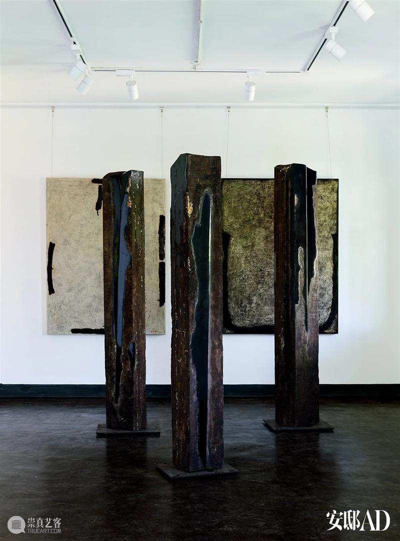 「安邸AD」特别报道 | 大漆艺术家翁纪军:出世入世,坦然自若 艺术家 翁纪军 大漆 安邸AD 艺术 工作室 时期 作品 脉络 漆艺 崇真艺客