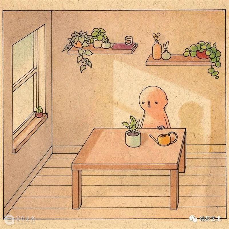 一个人也挺好 一个人 工业设计师 插画师 Felicia Chiao 系列 插画 孤独星人的怪诞世界 小人 人间 崇真艺客