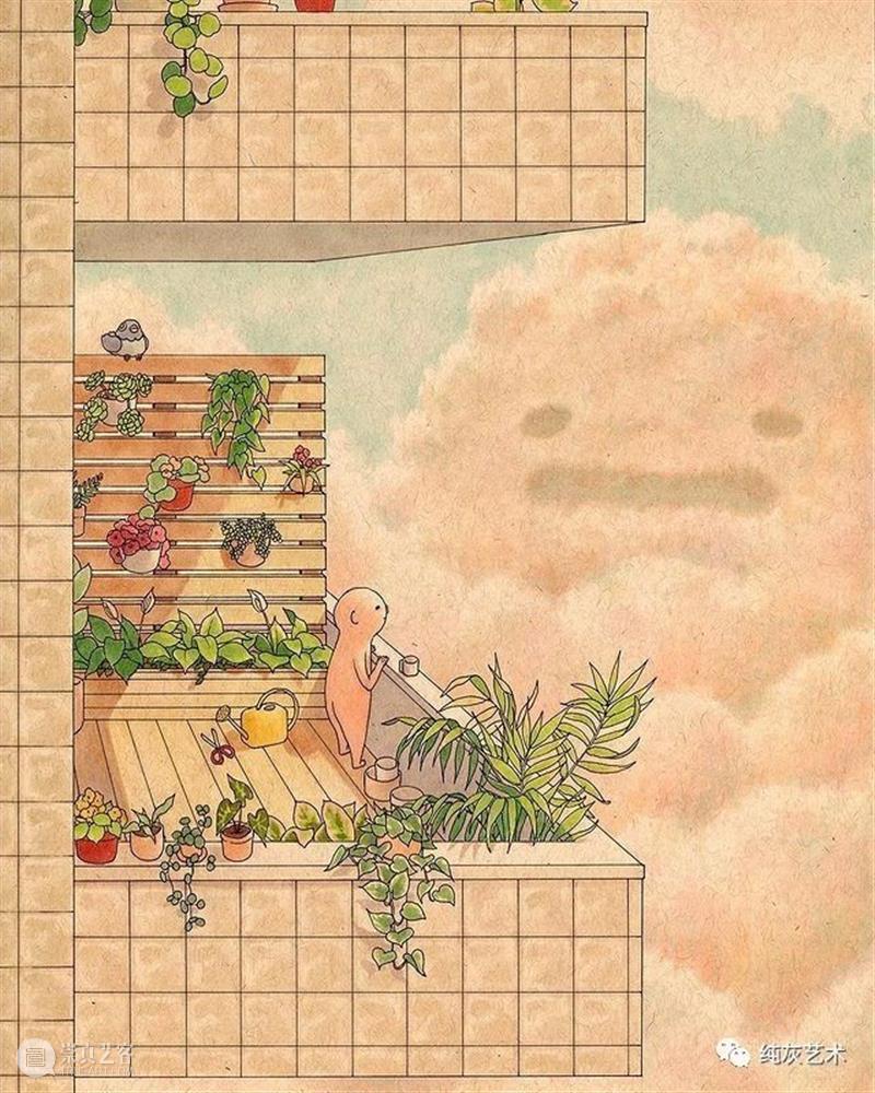 一个人也挺好 一个人 工业设计师 插画师 Felicia Chiao 系列 插画 孤独星人的怪诞世界 小人 人间 崇真艺客