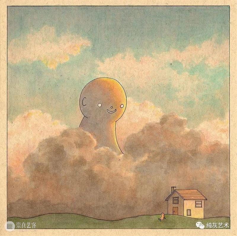 一个人也挺好 一个人 工业设计师 插画师 Felicia Chiao 系列 插画 孤独星人的怪诞世界 小人 人间 崇真艺客