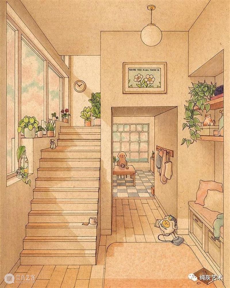 一个人也挺好 一个人 工业设计师 插画师 Felicia Chiao 系列 插画 孤独星人的怪诞世界 小人 人间 崇真艺客