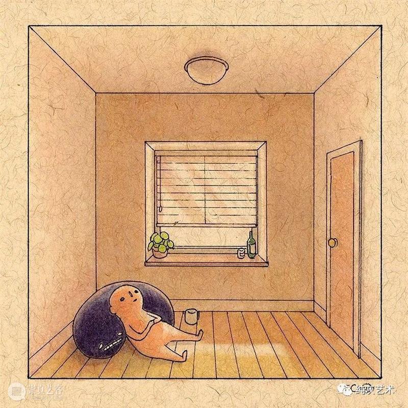 一个人也挺好 一个人 工业设计师 插画师 Felicia Chiao 系列 插画 孤独星人的怪诞世界 小人 人间 崇真艺客