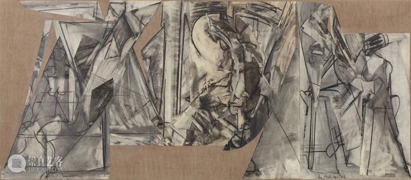 瑞士巴塞尔｜李·克拉斯纳 Lee Krasner: Charcoals Krasner Charcoals 瑞士巴塞尔 李·克拉斯 李·卡拉斯纳 木炭 巴塞尔 艺术展 地址 Messe 崇真艺客